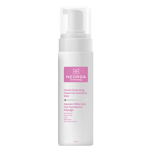 Neorga Hassas Ciltler İçin Yüz Yıkama Köpüğü 200 ml
