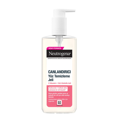 Neutrogena Canlandırıcı Yüz Temizleme Jeli 200 ml