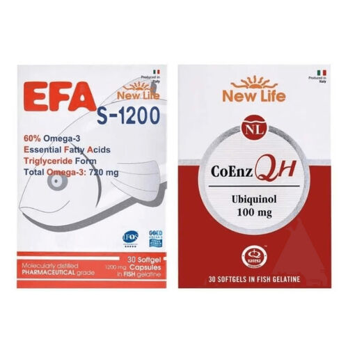 New Life EFA QH 2x30 Capsules
