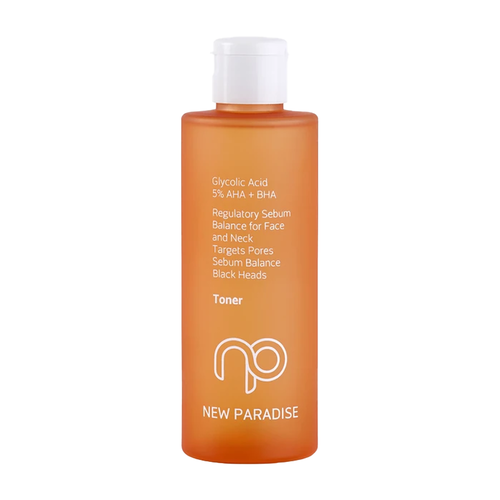 New Paradise Glycolic Acid 5% Aha + Bha Tonik 200 ml