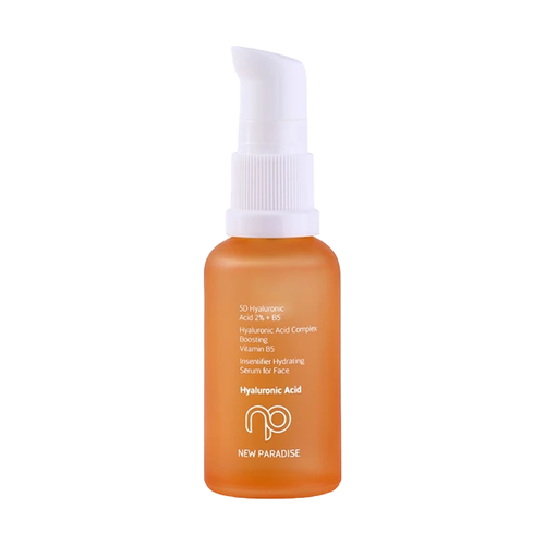 New Paradise Hyaluronic Acid 2% + B5 Nemlendirici Yüz Bakım Serumu 30 ml