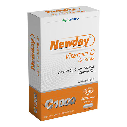 Newvit Newday Vitamin C Complex 30 Capsules