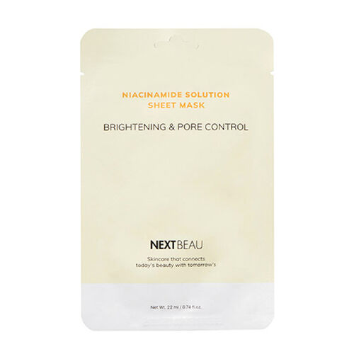 Next Beau Niacinamide Solution Sheet Mask 22 ml