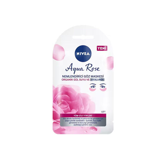 Nivea Aqua Rose Nemlendirici Göz Maskesi 1 Çift