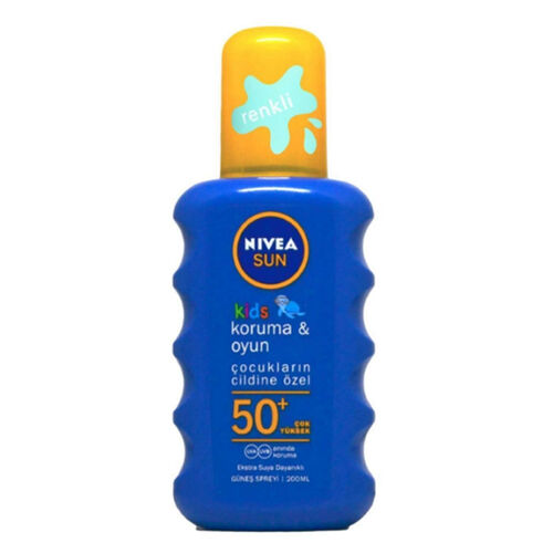 Nivea Feuchtigkeitsspendendes Sonnenspray für Kinder LSF50 200 ml