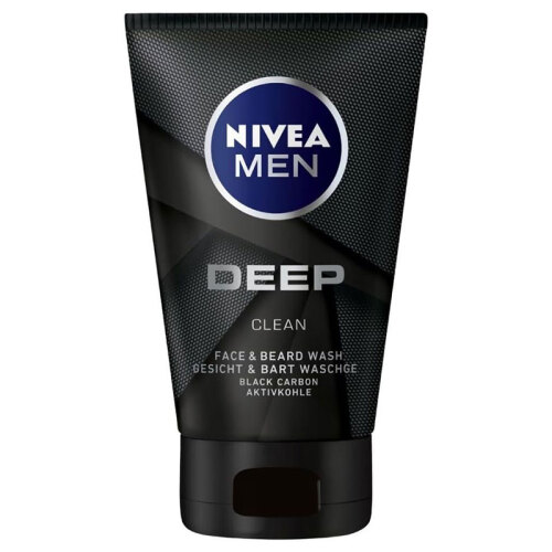 Nivea Deep Dimension Yüz ve Sakal Yıkama Jeli 100 ml