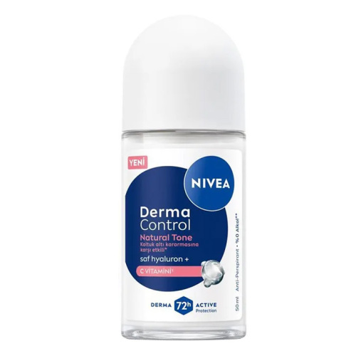 Nivea Derma Control Natural Tone Roll On 50 ml