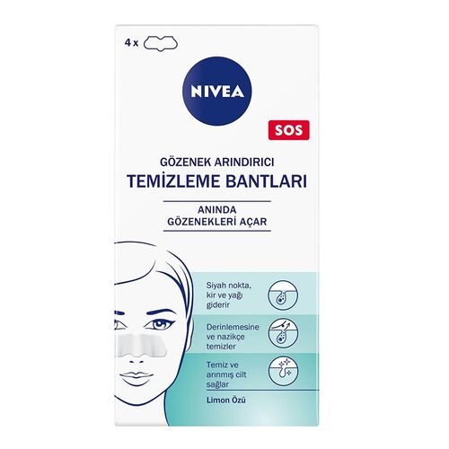 Nivea Gözenek Arındırıcı Temizleme Bantları 4 Adet