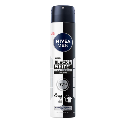 Nivea Men Black White Invisible Original 200 ml