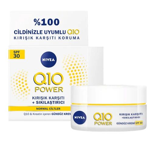 Nivea Q10 Power Spf 15 Kırışıklık Karşıtı Gündüz Kremi 50 ml