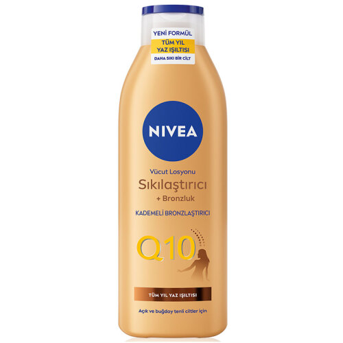 Nivea Q10 Sıkılaştırıcı ve Bronzlaştırıcı Vücut Losyonu 250 ml