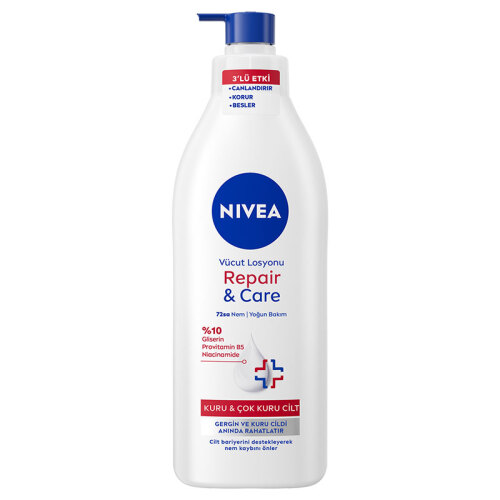 Nivea Repair Care Yoğun Nemlendirici Vücut Losyonu 400 ml