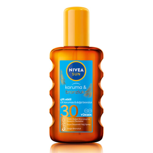 Nivea Sun Koruma ve Bronzluk Güneş Yağı 200 ml