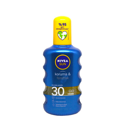 Nivea Sun Koruma ve Ferahlık SPF 30 Güneş Spreyi 200 ml