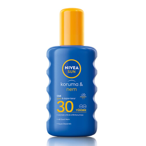 Nivea Sun Koruma ve Nem Spf30 Güneş Spreyi 200 ml
