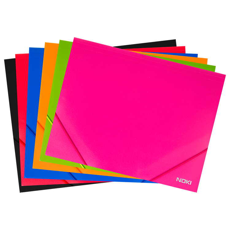 Noki 4003N-030 Neon Seri Lastikli Dosya Sarı