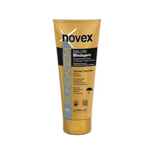 Novex Blindagem Isı Koruyucu ve Elektriklenme Karşıtı Durulanmayan Saç Bakım Kremi 200 g
