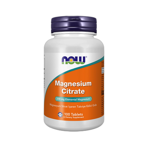 Now Magnesium Citrate 100 Tablet