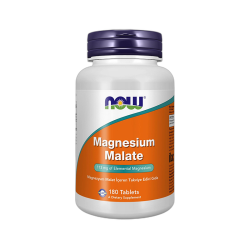 Now Magnesium Malate 180 Tablet