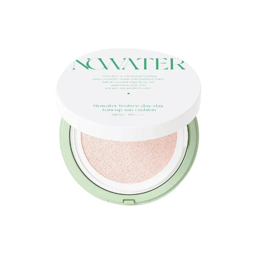 Nowater Çay Ağacı Özlü Renkli Güneş Kremi Cushion - 02 Natural Light 25 ml