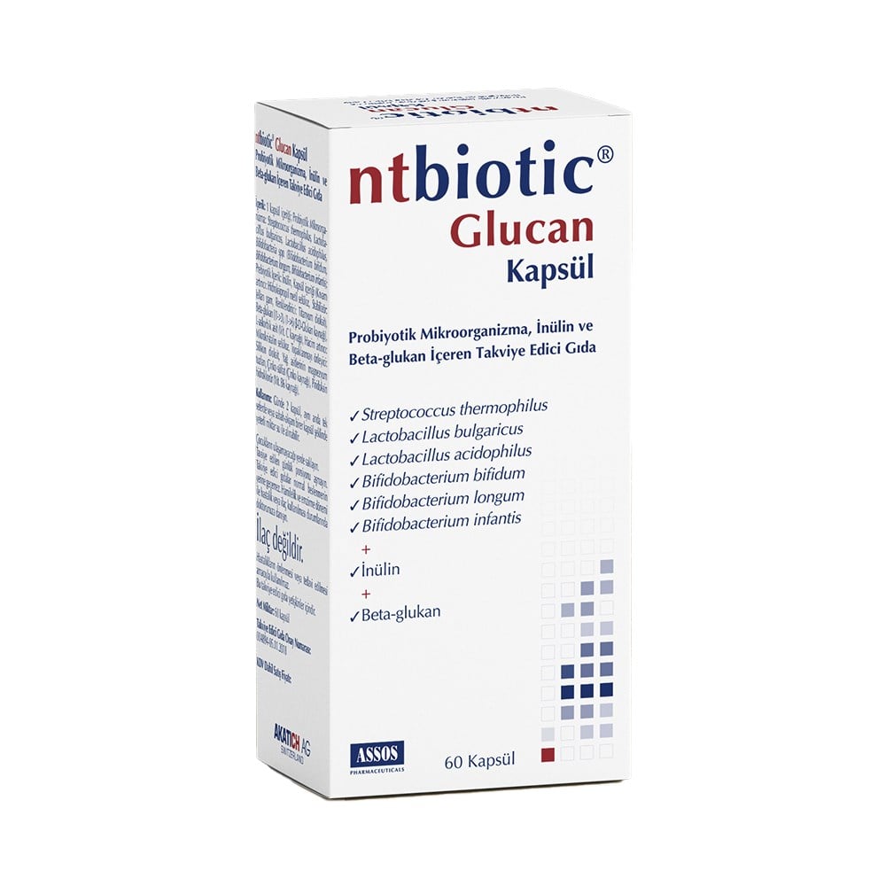 NTBiotic Glucan 60 Capsules