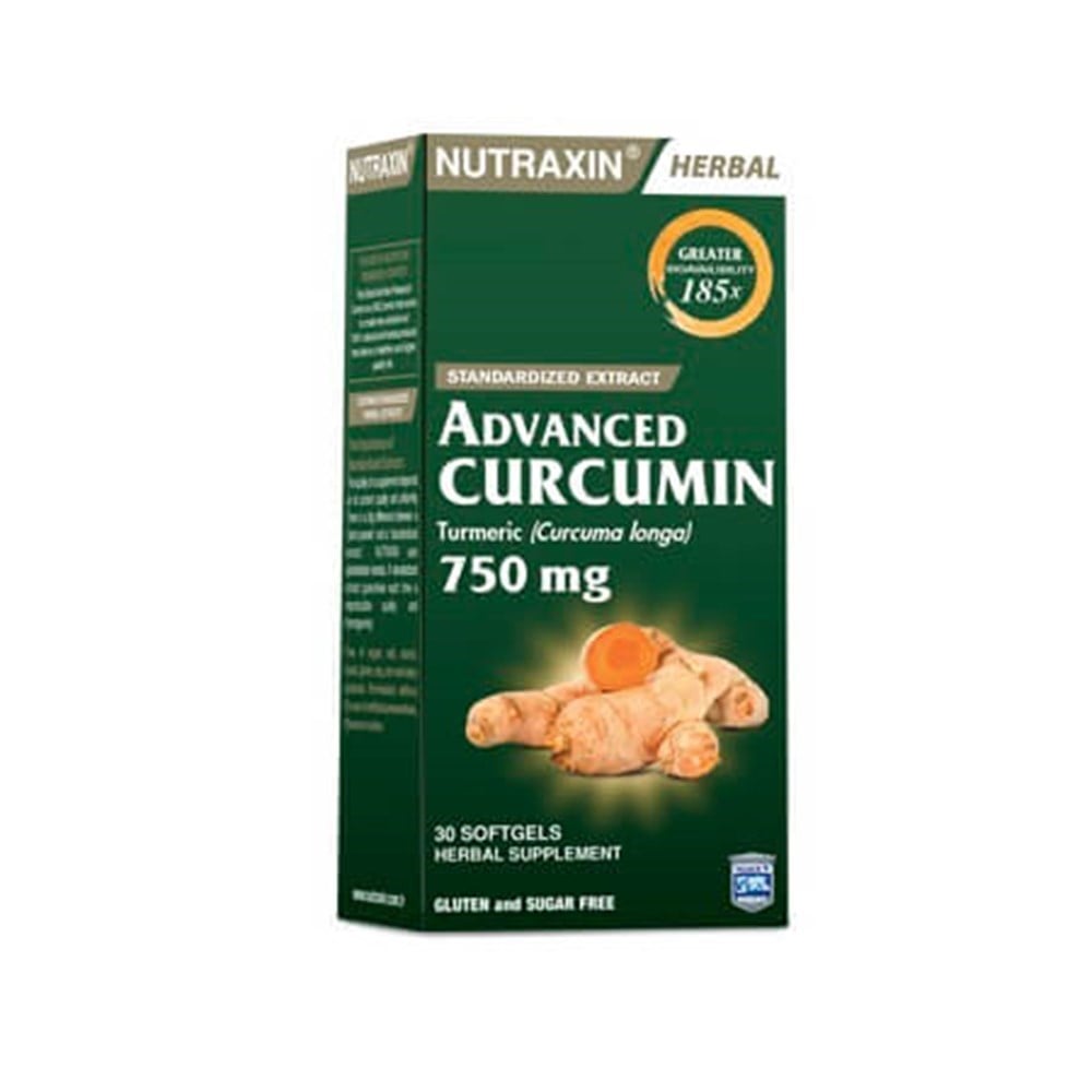 Nutraxin Advanced Curcumin 750 mg 30 Kapsül