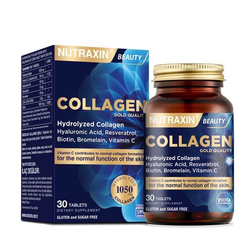 Nutraxin Beauty Kolajen Altın Kalite 30 Tablet