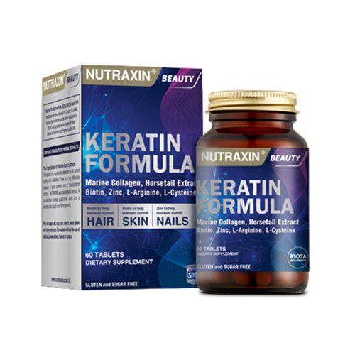 Nutraxin Beauty Keratin Formülü 60 Tablet