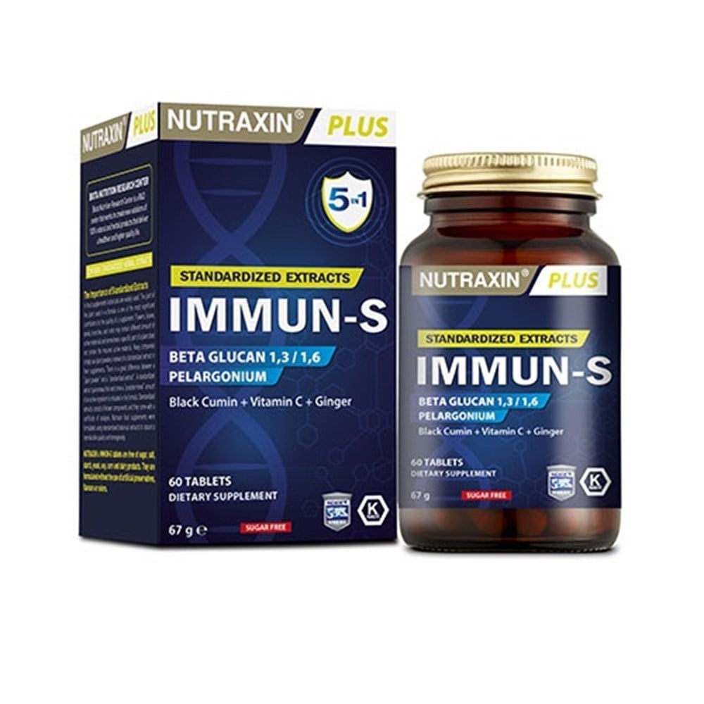 Nutraxin Immun-S 60 ტაბლეტები