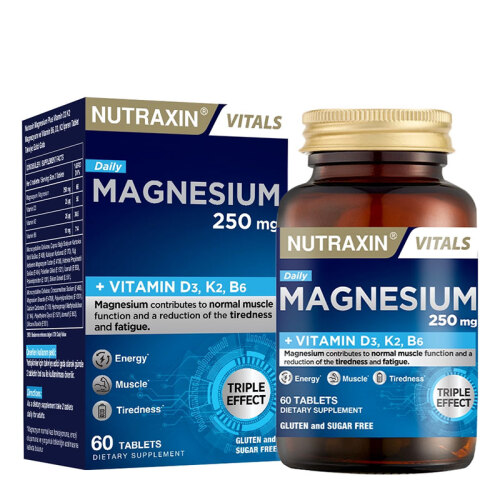 Nutraxin Magnesium Daily 250 mg 60 Tablet