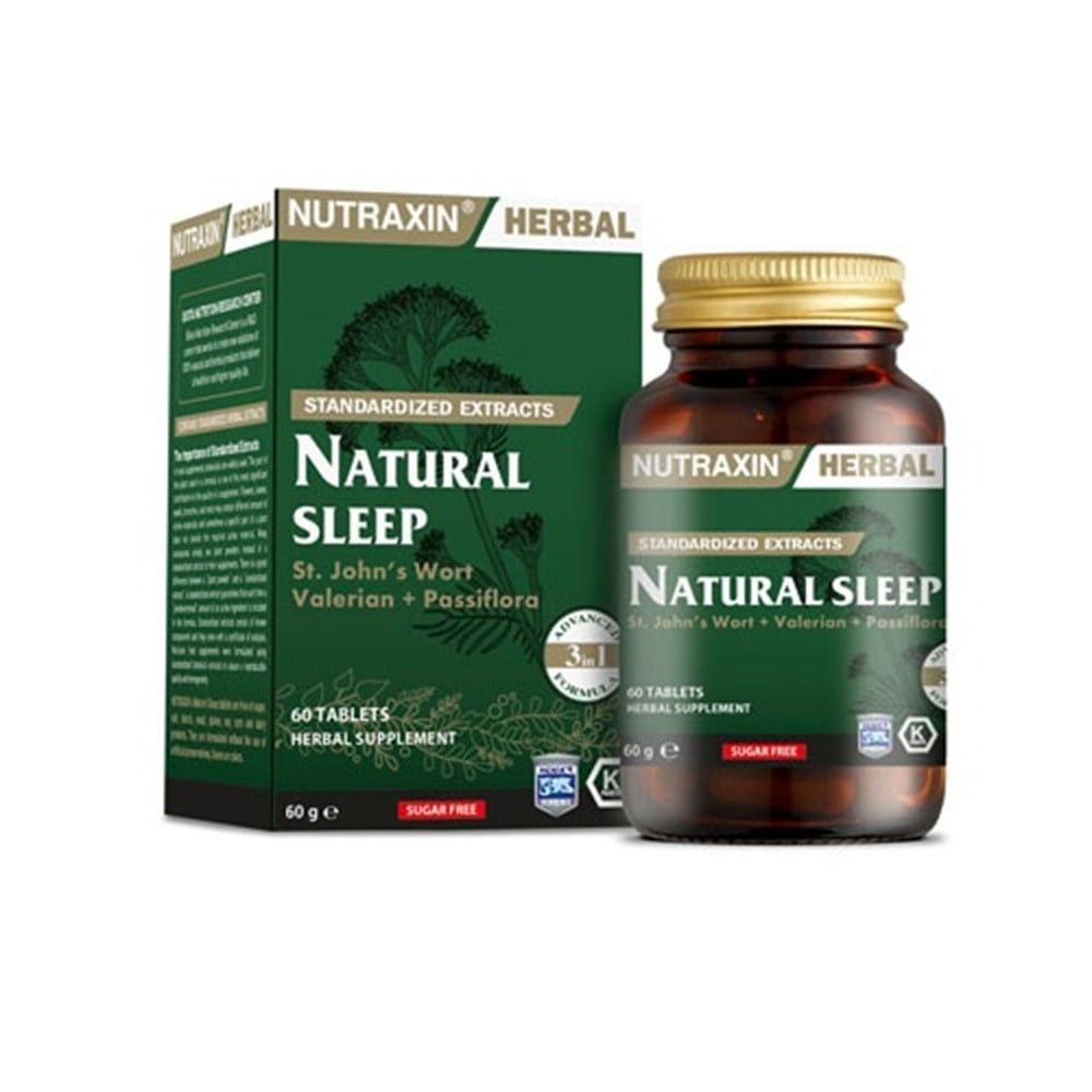 Nutraxin Natural Sleep 60 კაფსულა