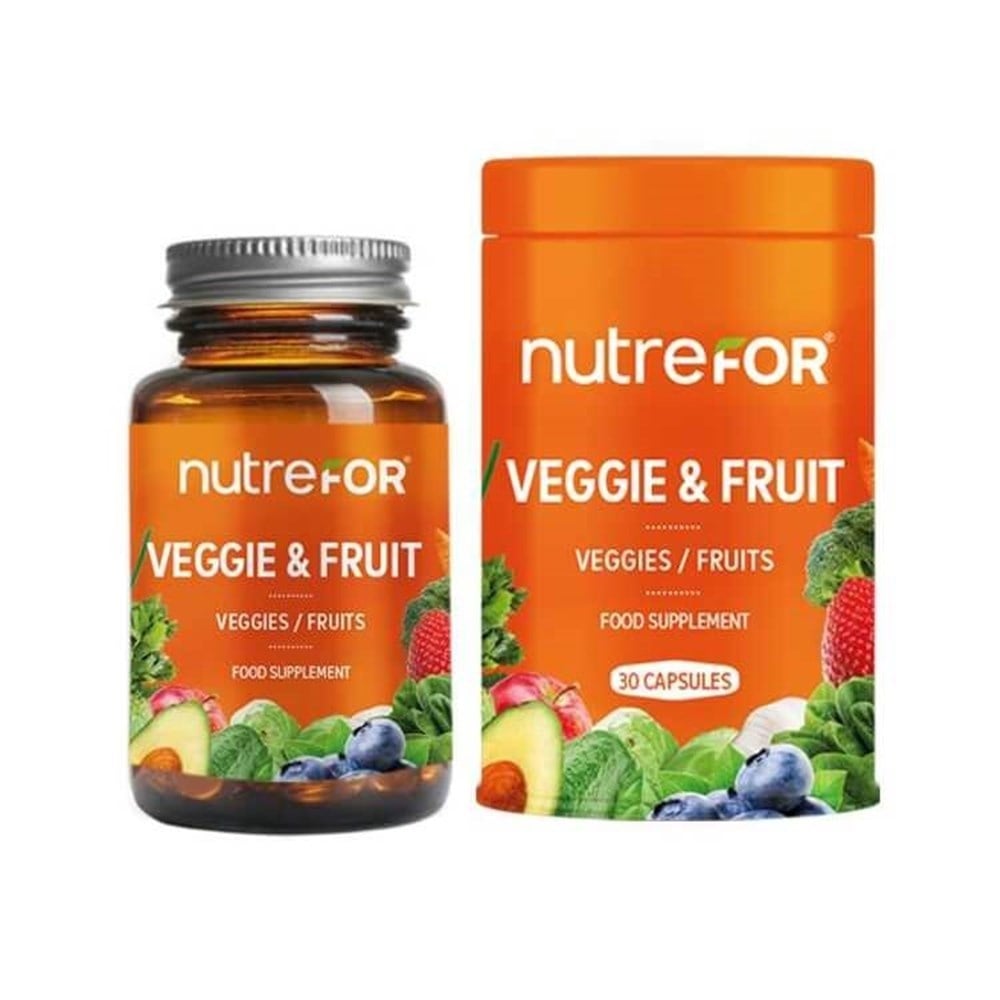 nutreFOR Veggie & Fruit 30 Capsules