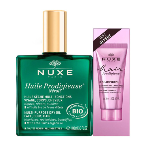 Nuxe Huile Prodigieuse Neroli SET Hair Prodigieux Şampuan 30 ml HEDİYE