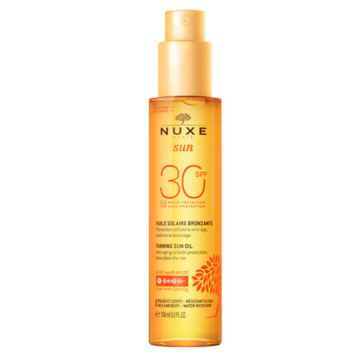 Nuxe Sun Huile Bronzante Yüksek Koruma Spf30 150mL