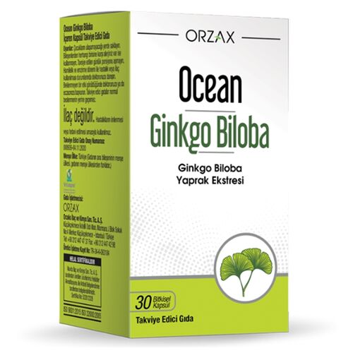 Ocean Ginkgo Biloba 30 Capsule