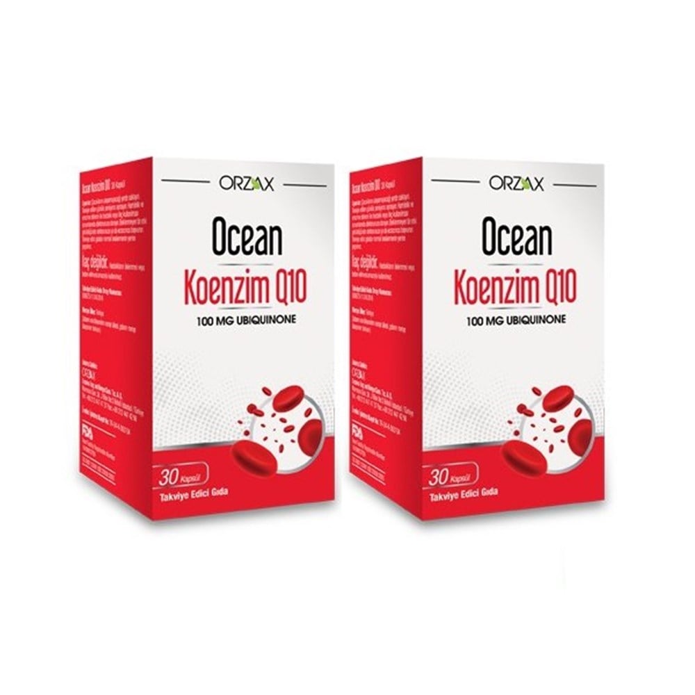 Ocean Koenzim Q10 100 mg 2\'li Paket