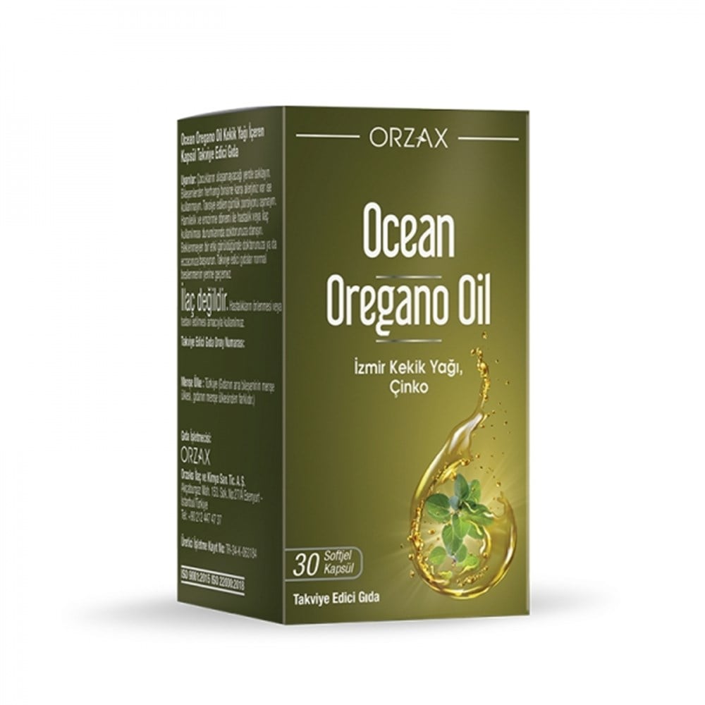 Ocean Oregano Oil 30 Yumuşak Kapsül