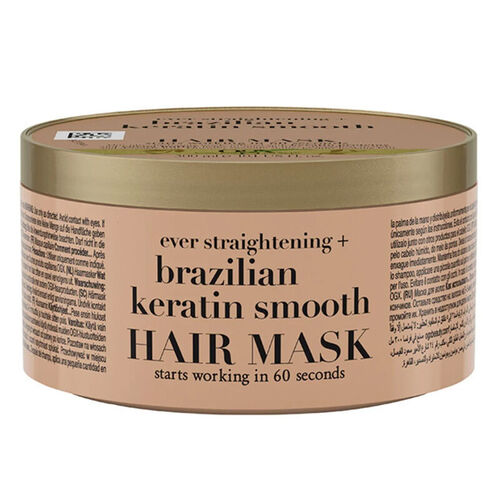 OGX Brasilianische Keratin-Maske für glattes Haar, 300 ml