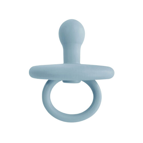 OiOi Ortodontik Silikon Emzik 0 Ay+ Mineral Mavi