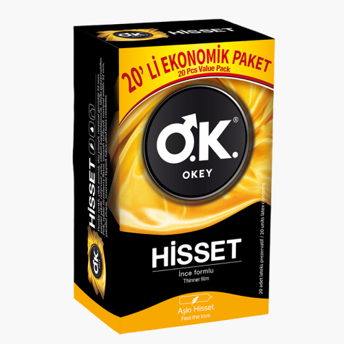 Okey Hisset Prezervatif 20 Adet
