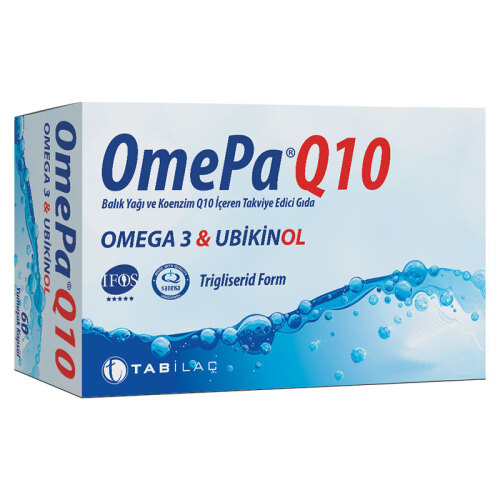OmePa Q10 90 Yumuşak Kapsül