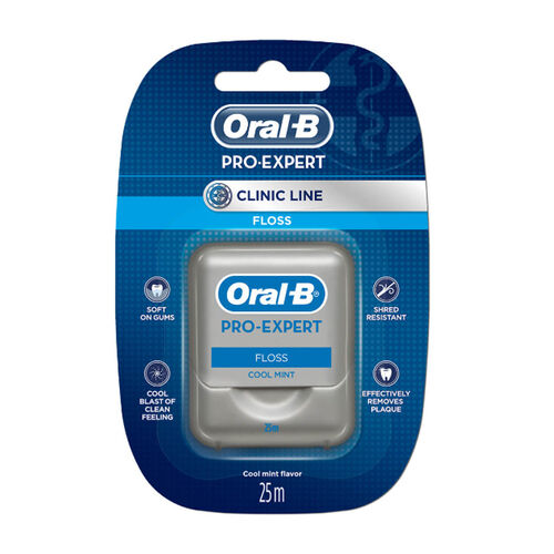 Oral B Pro Expert Clinic Line Dental Floss 25მ