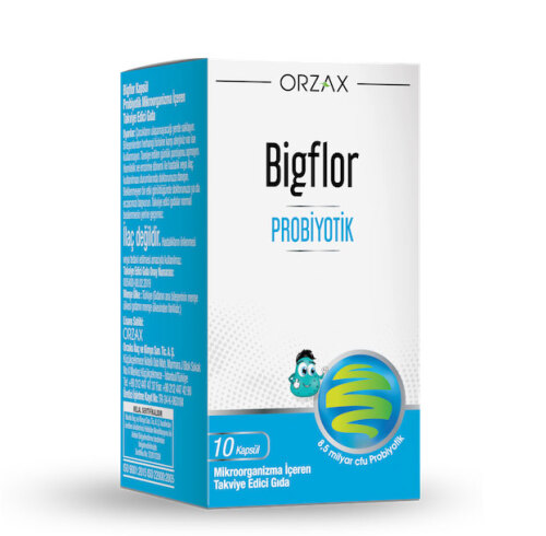 Orzax Bigflor Probiyotik 30 Kapsül