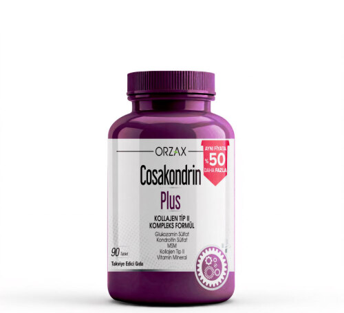Orzax CosaKondrin Plus Takviye Edici Gıda 90 Tablet
