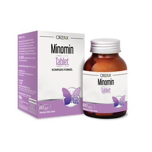 Orzax Minomin 60 ტაბლეტები