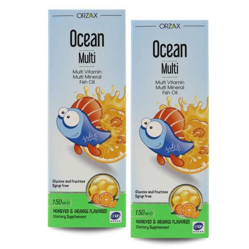 Orzax Ocean Multi Honey - Дополнительный сироп со вкусом апельсина 150 мл 2-й товар СКИДКА 50%