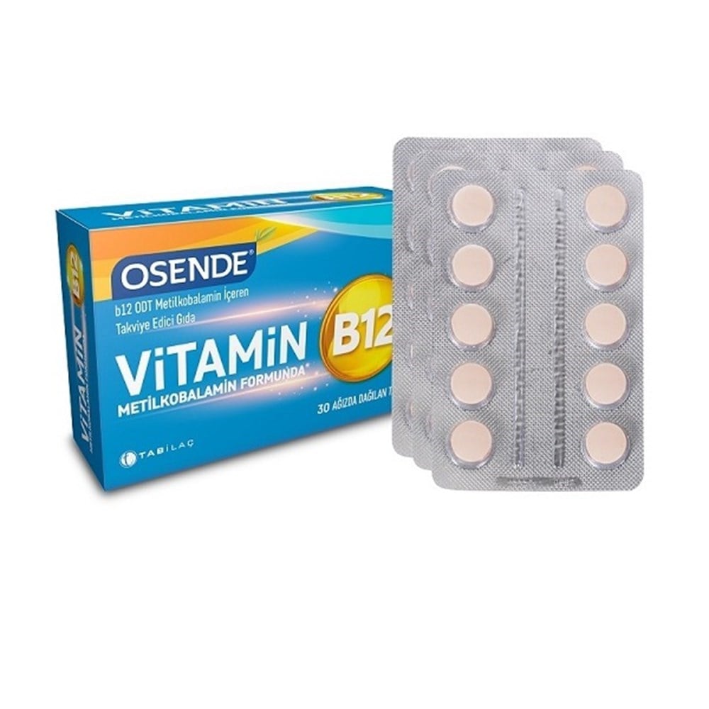 Osende ვიტამინი B12 30 ტაბლეტი