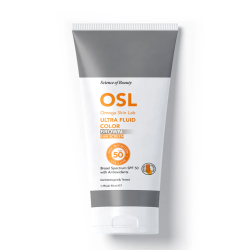 Osl - Omega Skin Lab Ultra Fluide Color Spf50+ Güneş Koruyucu Krem 50 ml -Brown