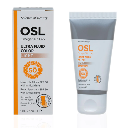 Osl - Omega Skin Lab Ultra Fluide Color Spf50+ Güneş Koruyucu Krem 50 ml - Light