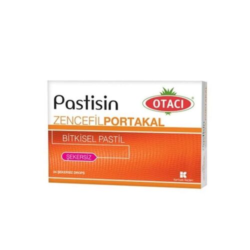 boğaz pastili zencefil portakal